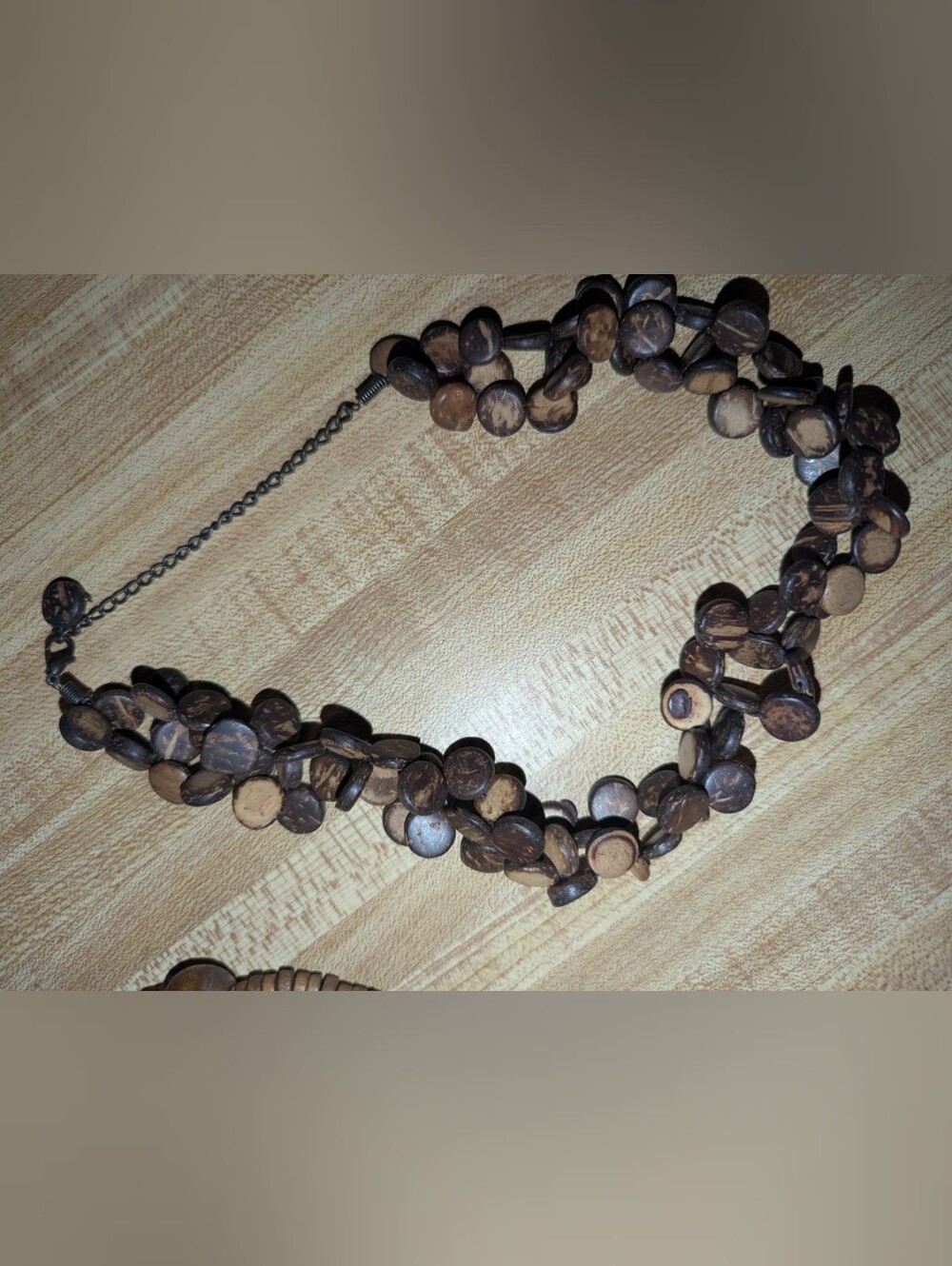Wooden Beaded Necklace